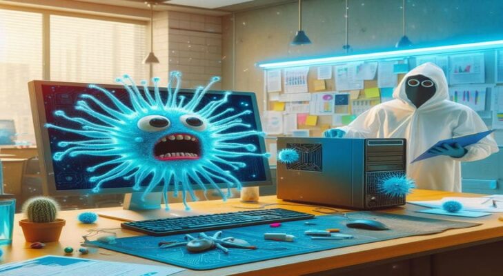 MÁY TÍNH BỊ NHIỄM VIRUS