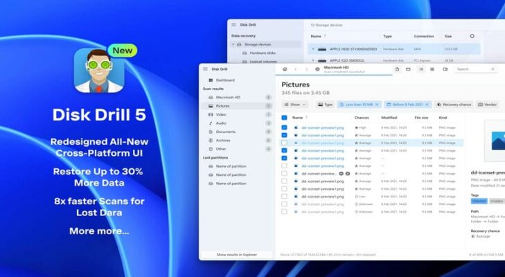 Top 5 Phần mềm Khôi Phục Dữ Liệu Tuyệt Vời Cho Máy Tính 11 phần mềm khôi phục dữ liệu Disk Drill