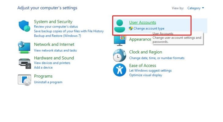 Đổi Tên Máy Tính Win 10 - Đơn Giản Và Nhanh Gọn 11 Click User Accounts một lần nữa