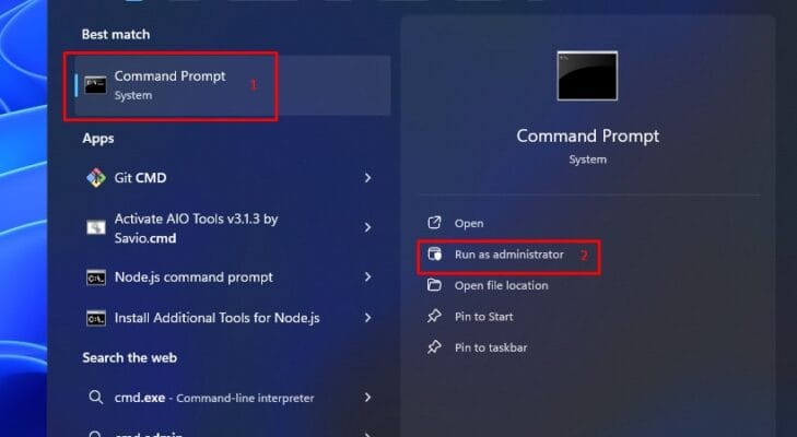 Đổi Tên Máy Tính Win 10 - Đơn Giản Và Nhanh Gọn 17 Nhấp phải vào Command Prompt và chọn Run as Administrator