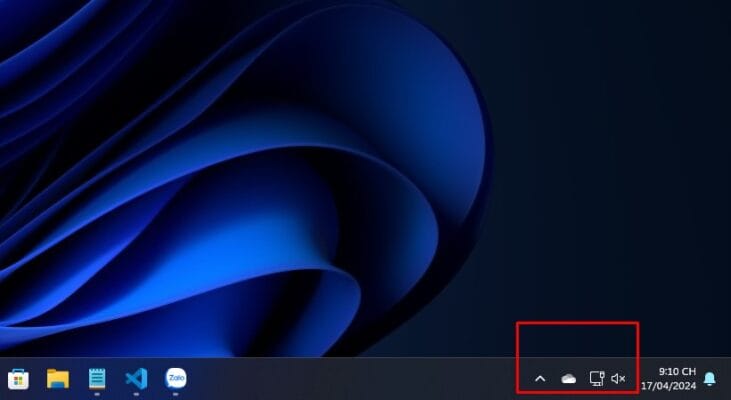 Máy tính bị mất âm thanh win 10: Âm lượng ở chế độ Tắt (Mute)
