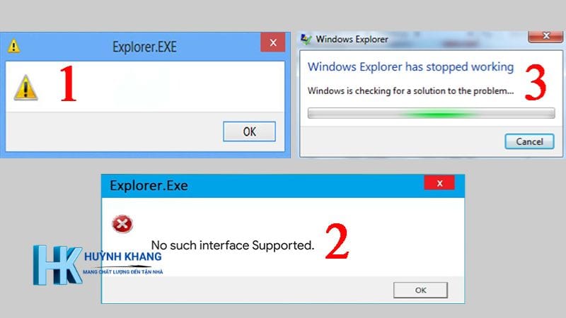 Lỗi Windows Thường Gặp Và Cách Khắc Phục Hiệu Quả 12 Lỗi Windows Explorer