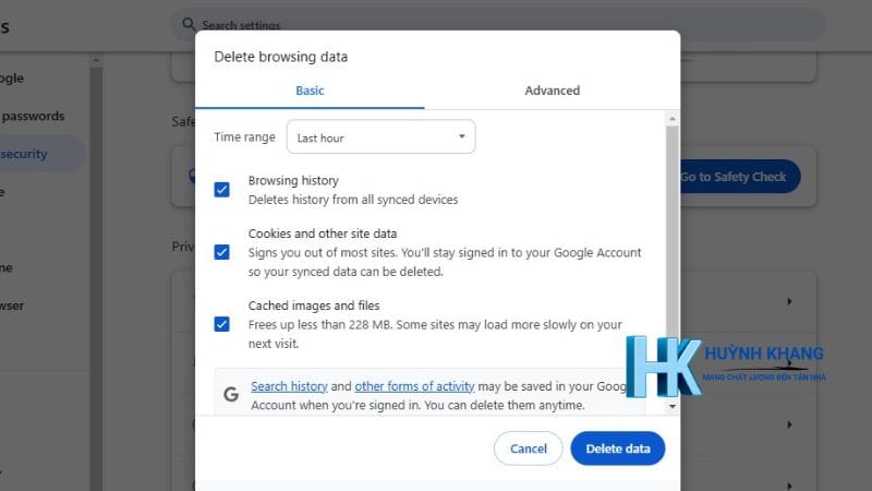 Tối Ưu Trình Duyệt Web Win 10: Lướt Web Nhanh Hơn 10 Xóa dữ liệu duyệt web