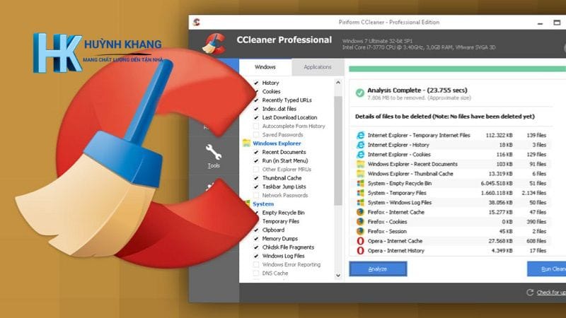 Phần Mềm Cần Thiết Sau Khi Cài Win 17 Phần mềm dọn dẹp và tối ưu hệ thống