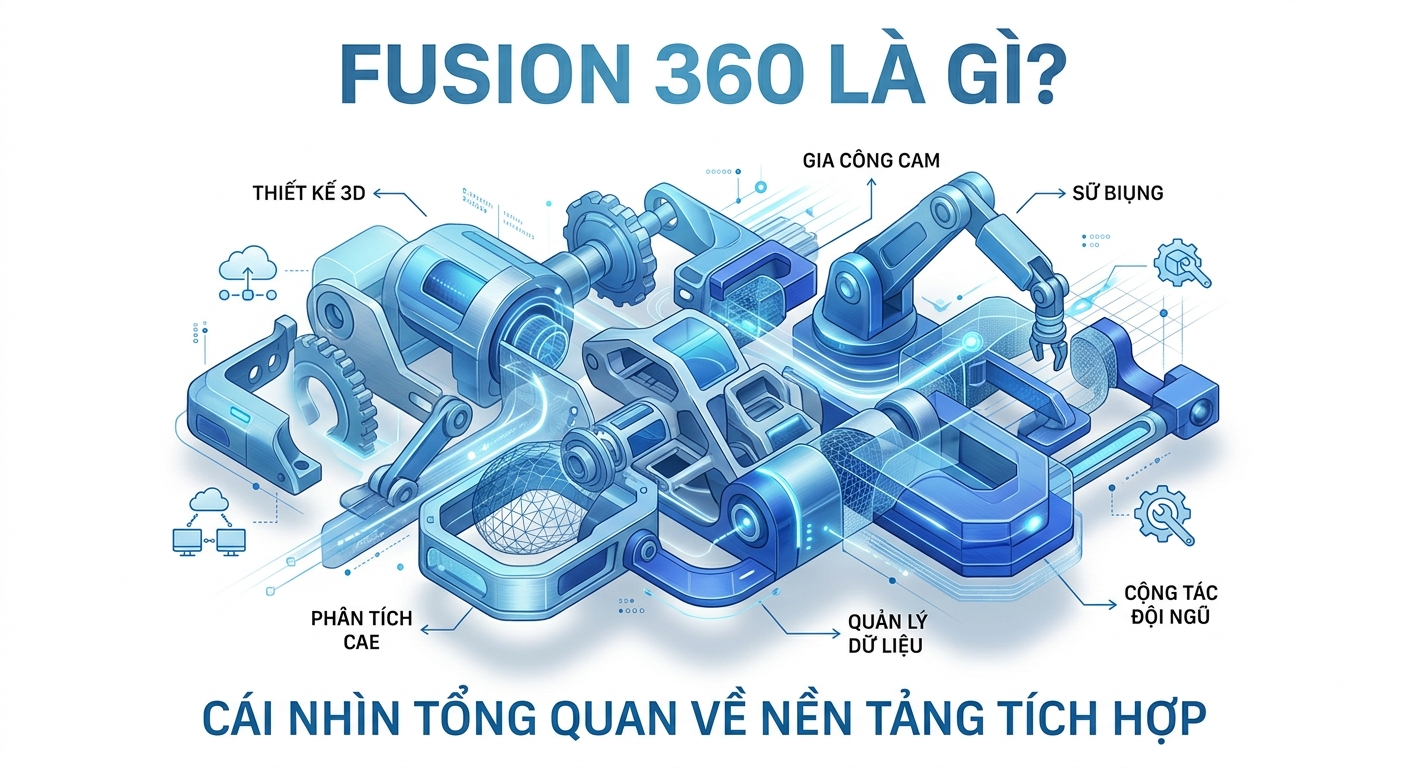 Fusion 360: Giải Mã Sức Mạnh & Tính Năng Nổi Bật 2024 9 Fusion 360 là gì? Cái nhìn tổng quan về nền tảng tích hợp