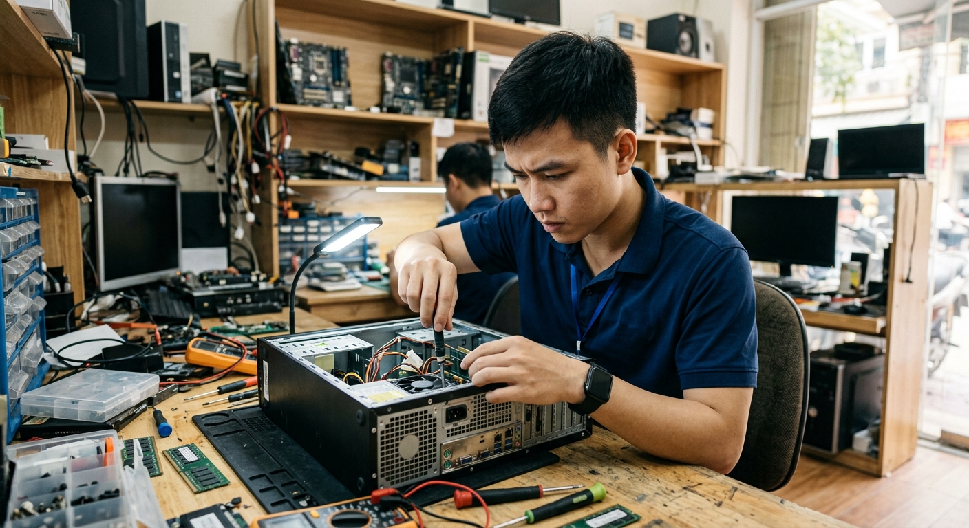 Các dịch vụ sửa máy tính tận nơi tại Phường