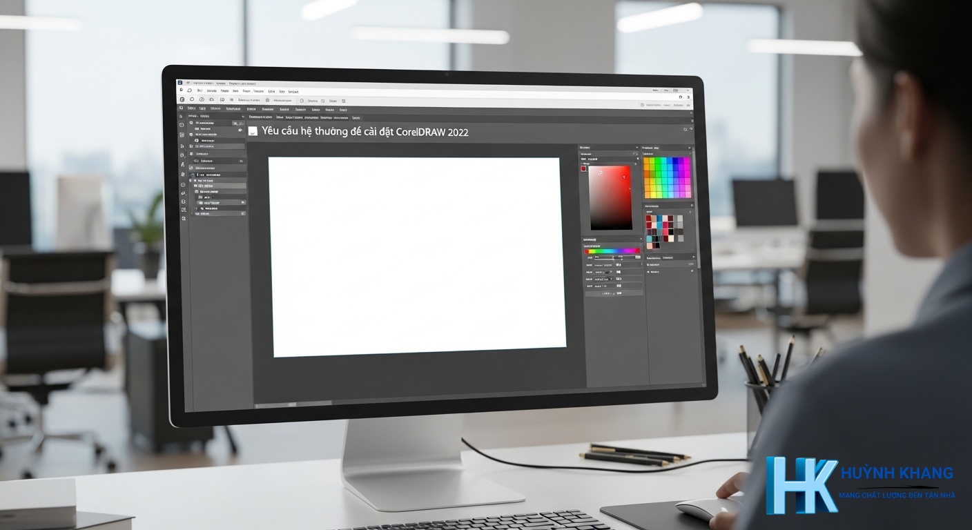Yêu cầu hệ thống để cài đặt CorelDRAW 2022