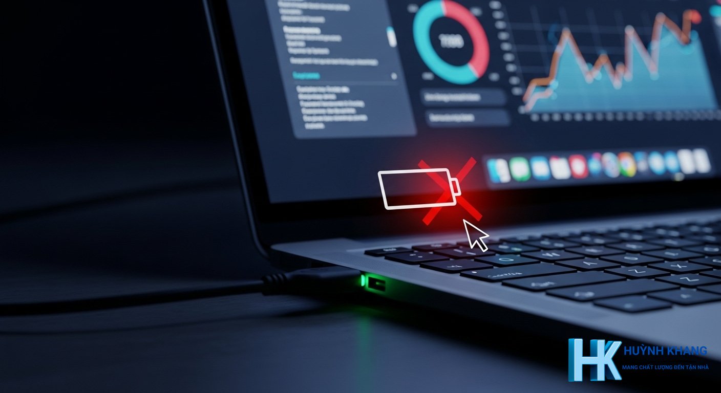 Laptop không sạc được pin: 11 Cách khắc phục triệt để và hiệu quả 8 Nhận biết các dấu hiệu lỗi laptop không sạc được pin