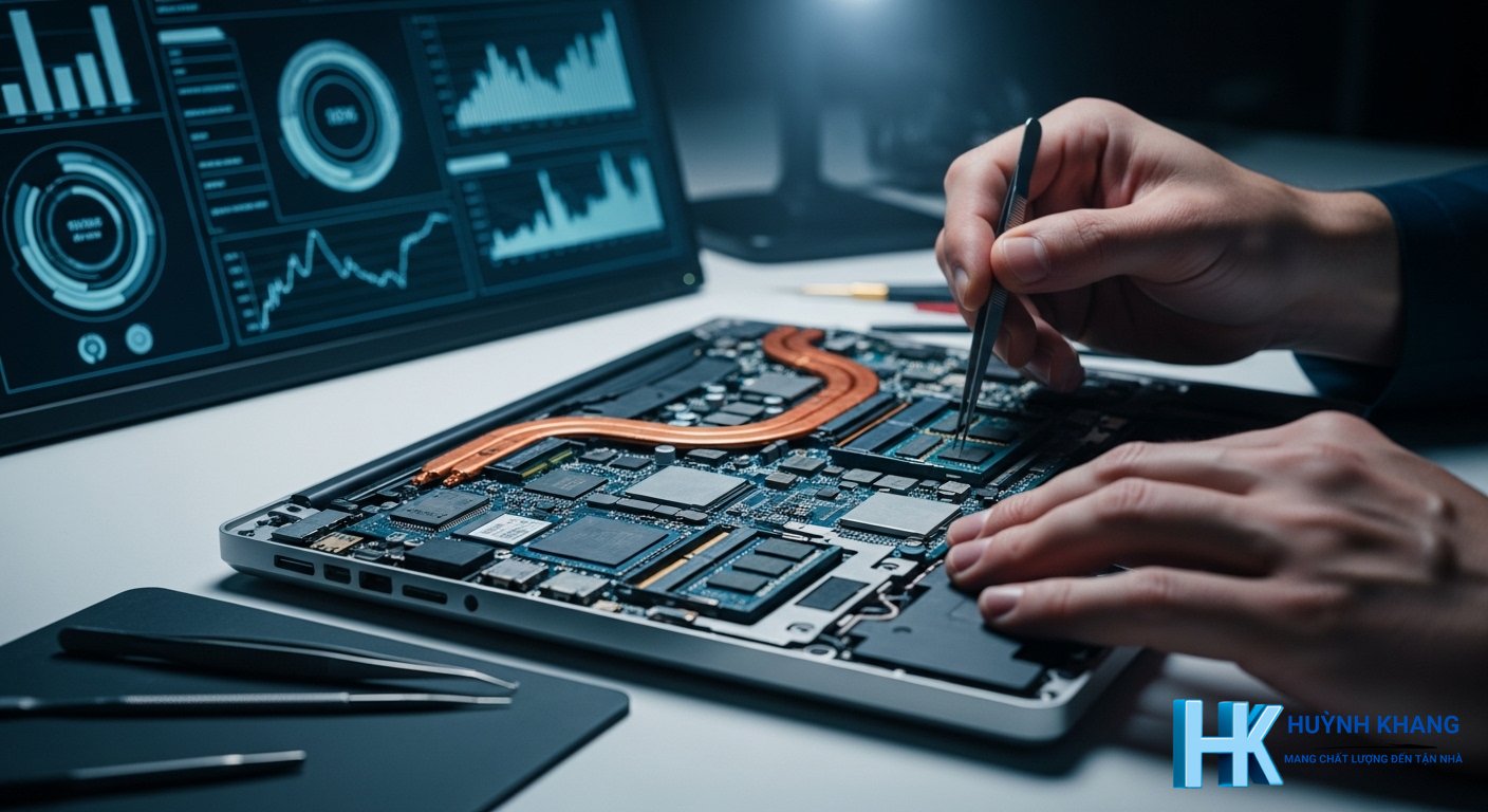 Sửa Laptop Quận 10 Tận Nơi – Báo Giá Trước, Có Mặt Nhanh | Huỳnh Khang 10 Dịch vụ sửa laptop tại Quận 10 của Huynh Khang bao gồm những gì?