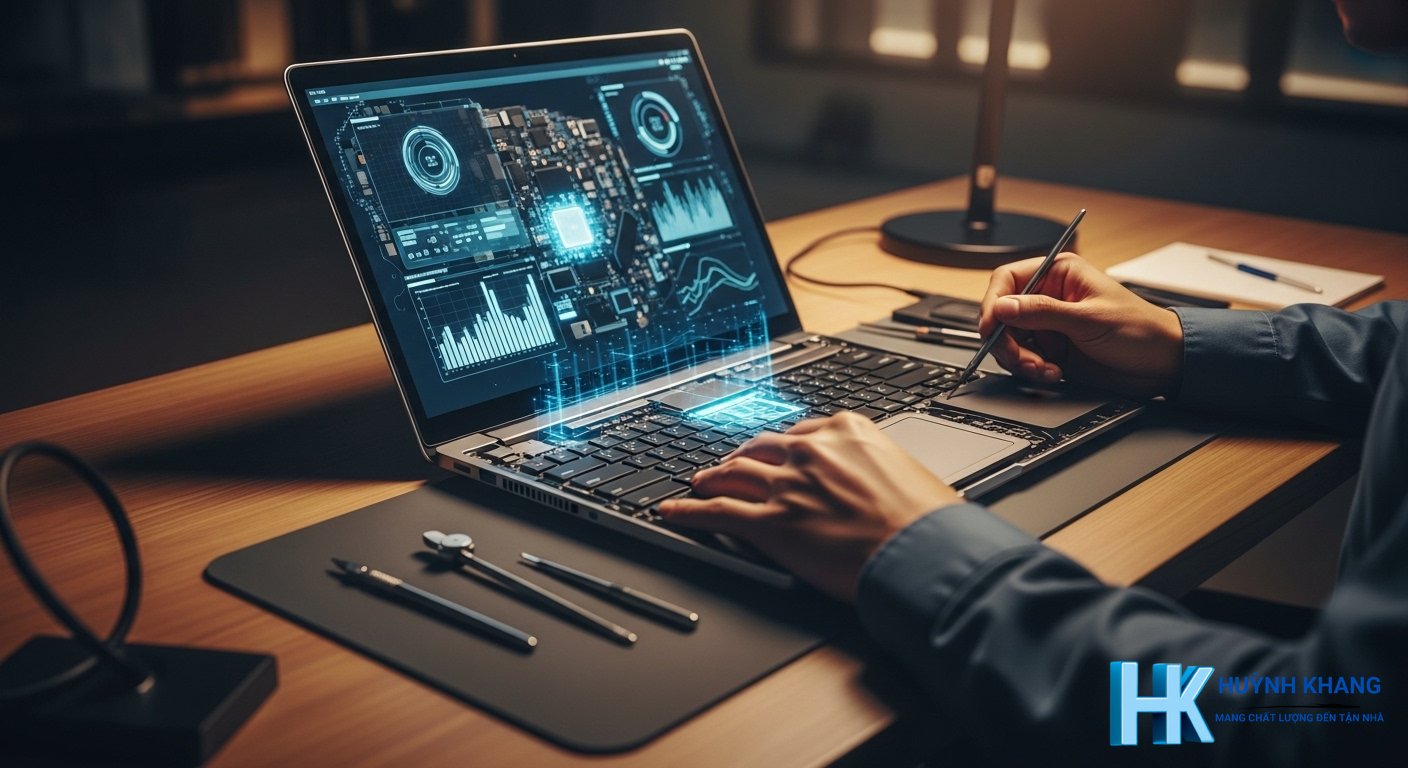 Sửa Laptop Quận 10 Tận Nơi – Báo Giá Trước, Có Mặt Nhanh | Huỳnh Khang 12 Quy trình sửa laptop tận nơi chuyên nghiệp