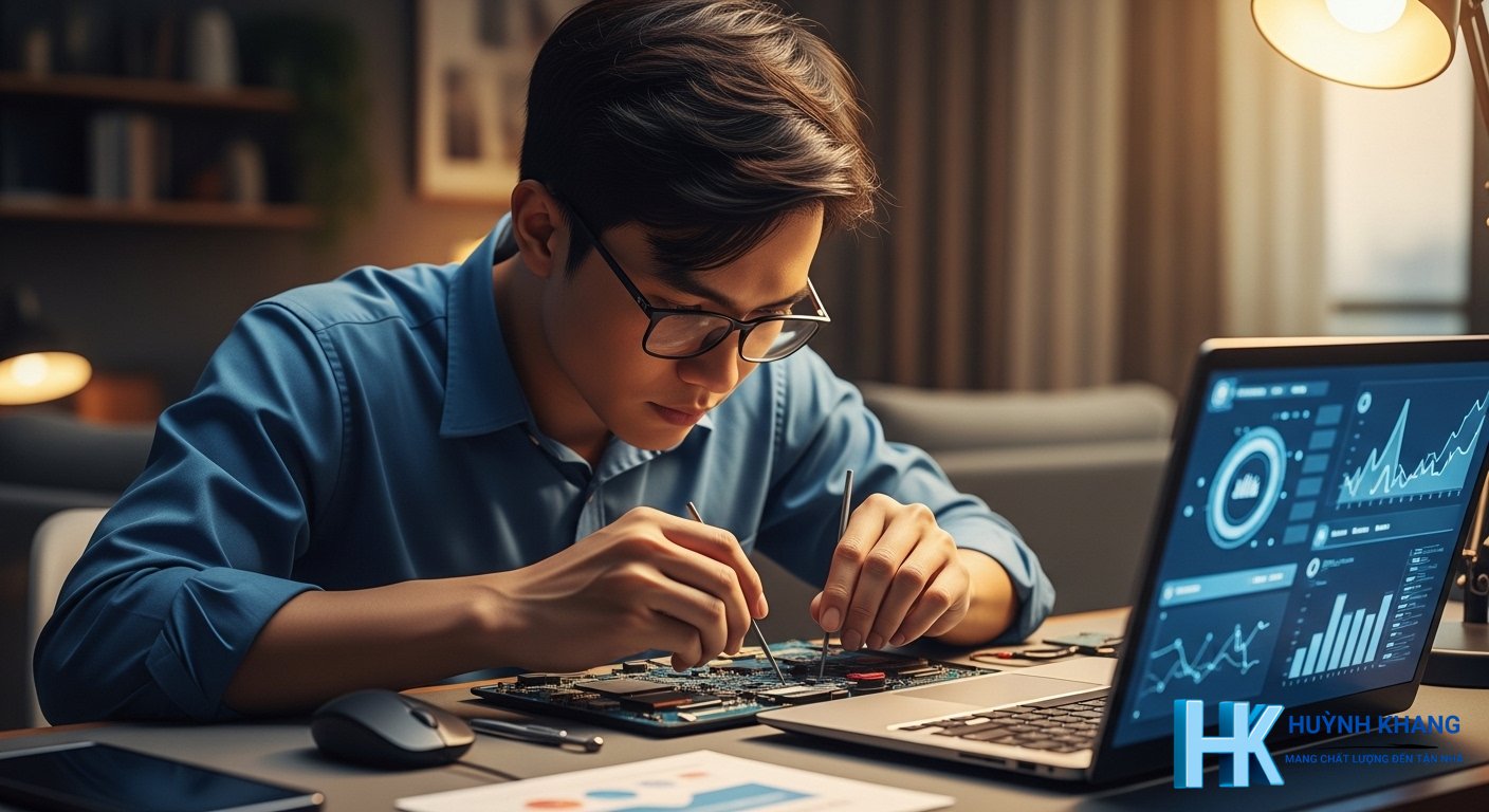 Sửa Laptop Quận 6 Tận Nơi – Báo Giá Trước | Huỳnh Khang 9 Huynh Khang hỗ trợ sửa laptop tận nơi tại Quận 6