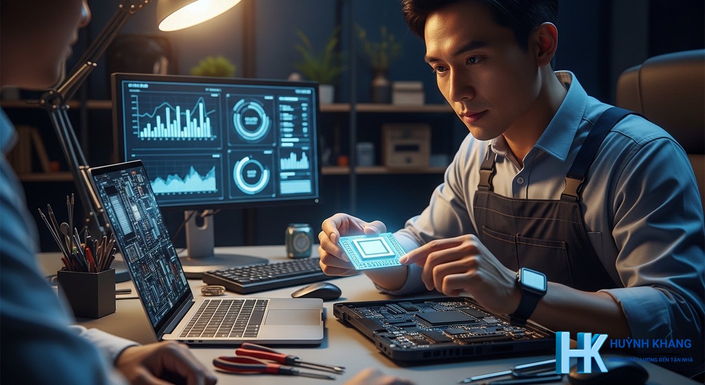 Sửa Laptop Quận 9 Tận Nơi – Nhanh, Báo Giá Trước | Huỳnh Khang 13 Cam kết của Huynh Khang