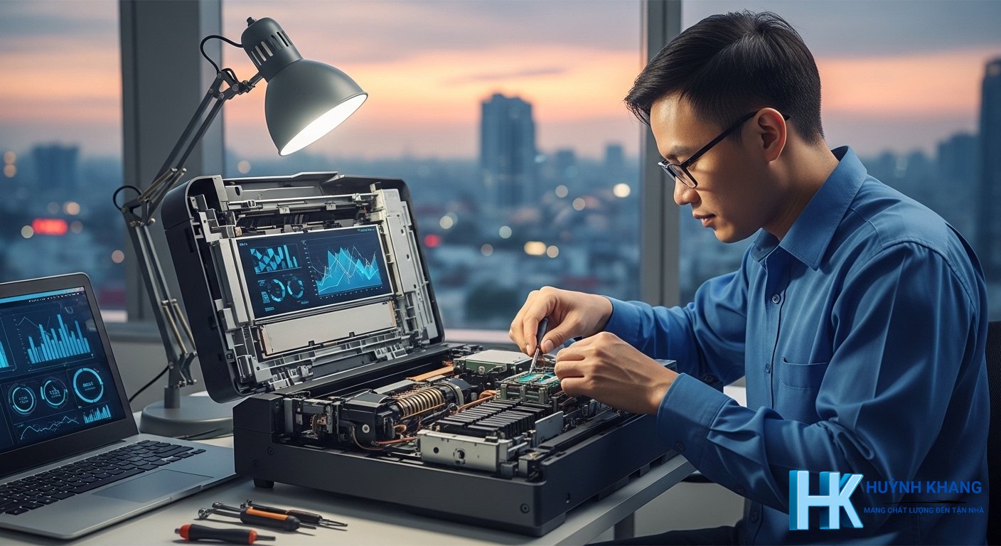 Sửa máy in tận nơi TPHCM – Báo Giá Trước, Có Mặt Sau 20 Phút | Huỳnh Khang 9 Giới thiệu dịch vụ sửa máy in chuyên nghiệp tại TPHCM