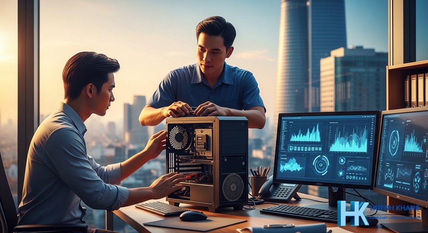 Sửa Máy Tính Quận 1 Tận Nơi – Báo Giá Trước Khi Sửa | Huỳnh Khang 9 Huỳnh Khang hỗ trợ sửa máy tính tận nơi tại Quận 1