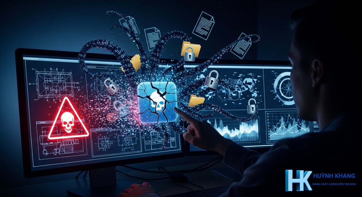 Giá bản quyền Inventor: Xử lý lỗi bản quyền & rủi ro pháp lý cho công ty 11 Các rủi ro chết người khi cố tình bỏ qua cảnh báo và dùng phần mềm crack
