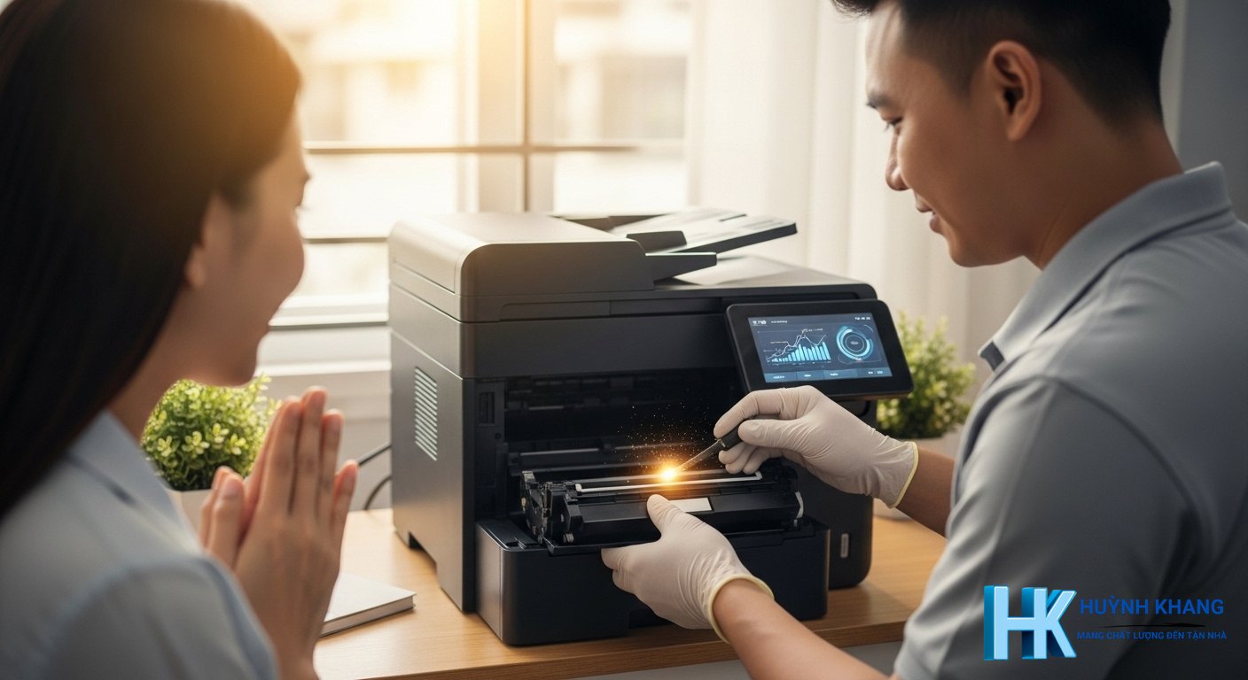 Huynh Khang hỗ trợ nạp mực máy in tận nơi tại Quận 6